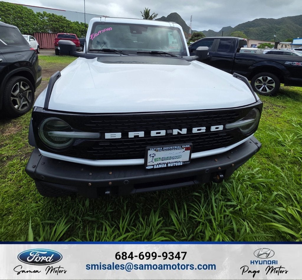 2022 Ford Bronco Wildtrak 4x4