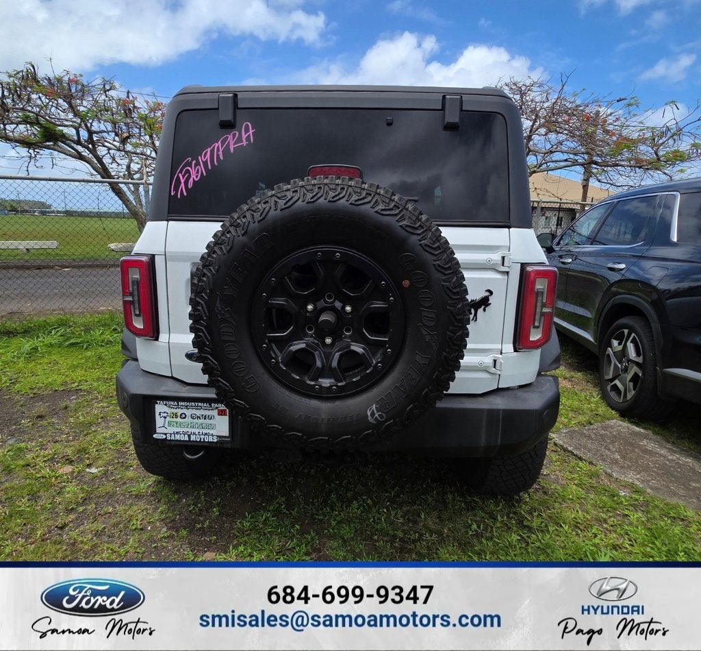2022 Ford Bronco Wildtrak 4x4
