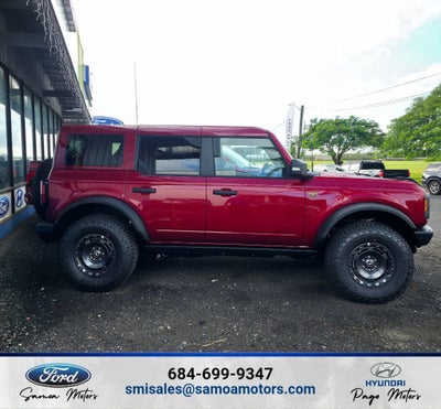 2025 Ford Bronco Badlands 4x4 Sasquatch