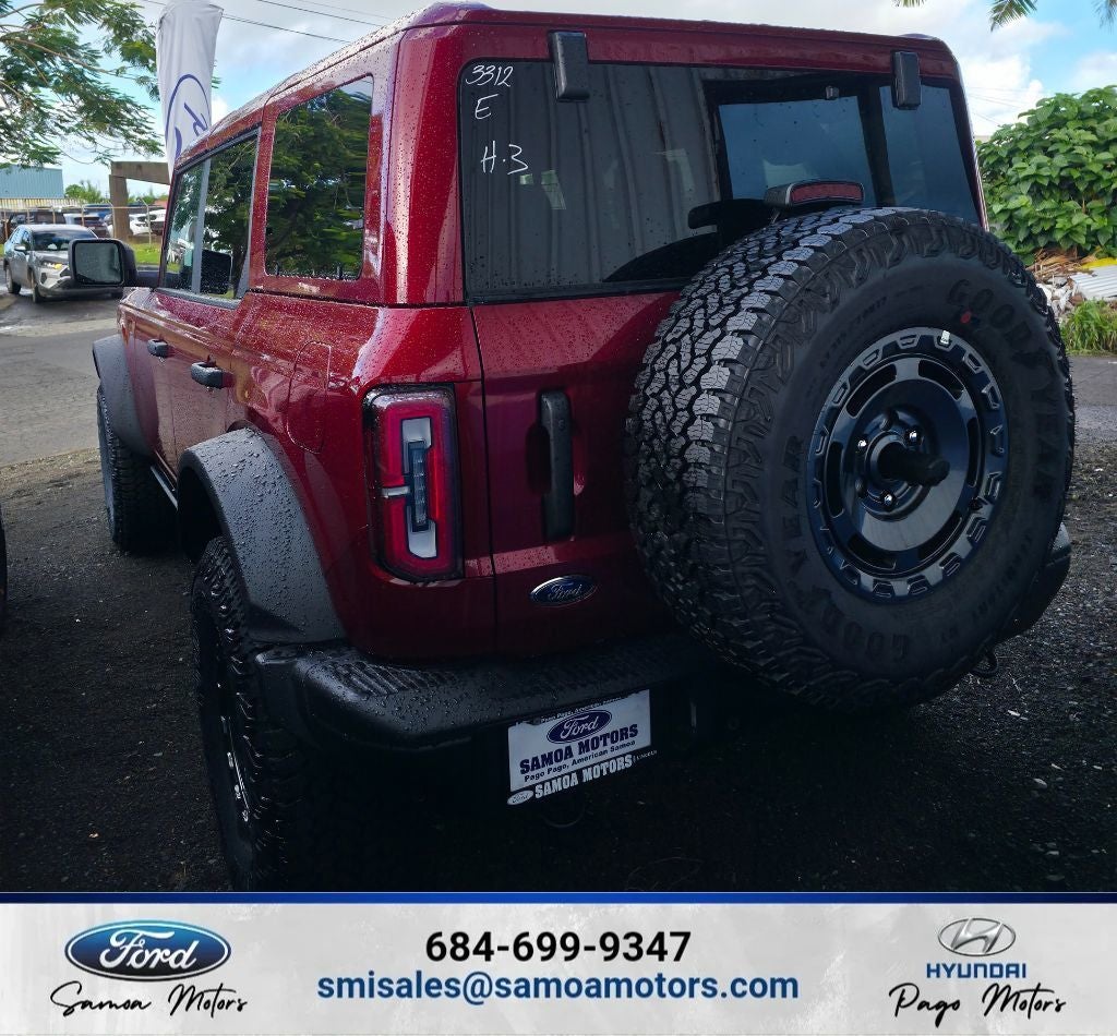 2025 Ford Bronco Badlands 4x4 Sasquatch
