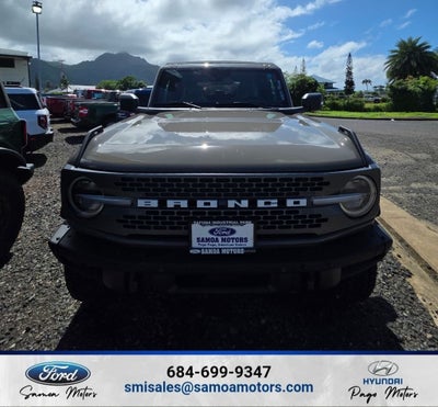2025 Ford Bronco Badlands 4x4